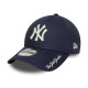 New Era Καπέλο New York Yankees MLB Visor Script 9FORTY Adjustable Cap